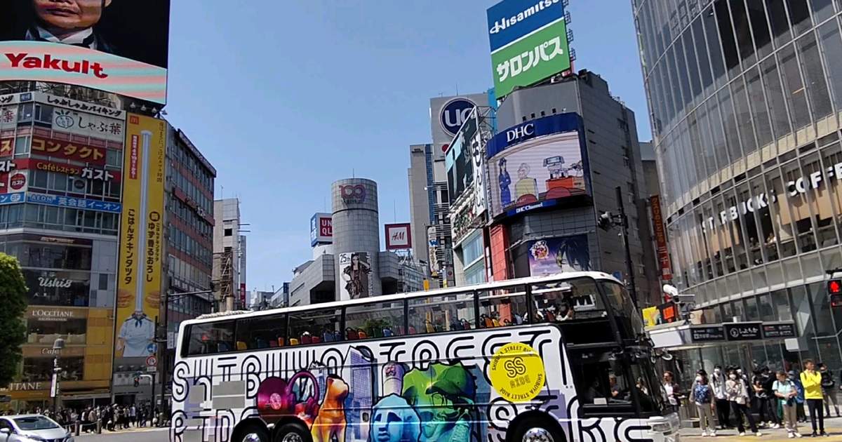 1/80　アドウィング　SHIBUYA STREET RIDE　東急バス SHIBUYA STREET RIDE | 東急バス